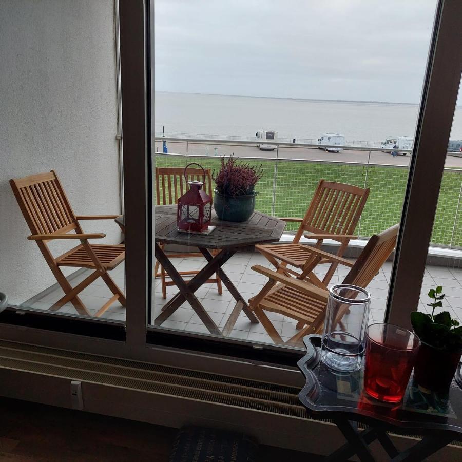Studio Mit Meerblick Und Grosser Loggia - Direktzugang Zur Nordsee ヴィルヘルムスハーフェン エクステリア 写真