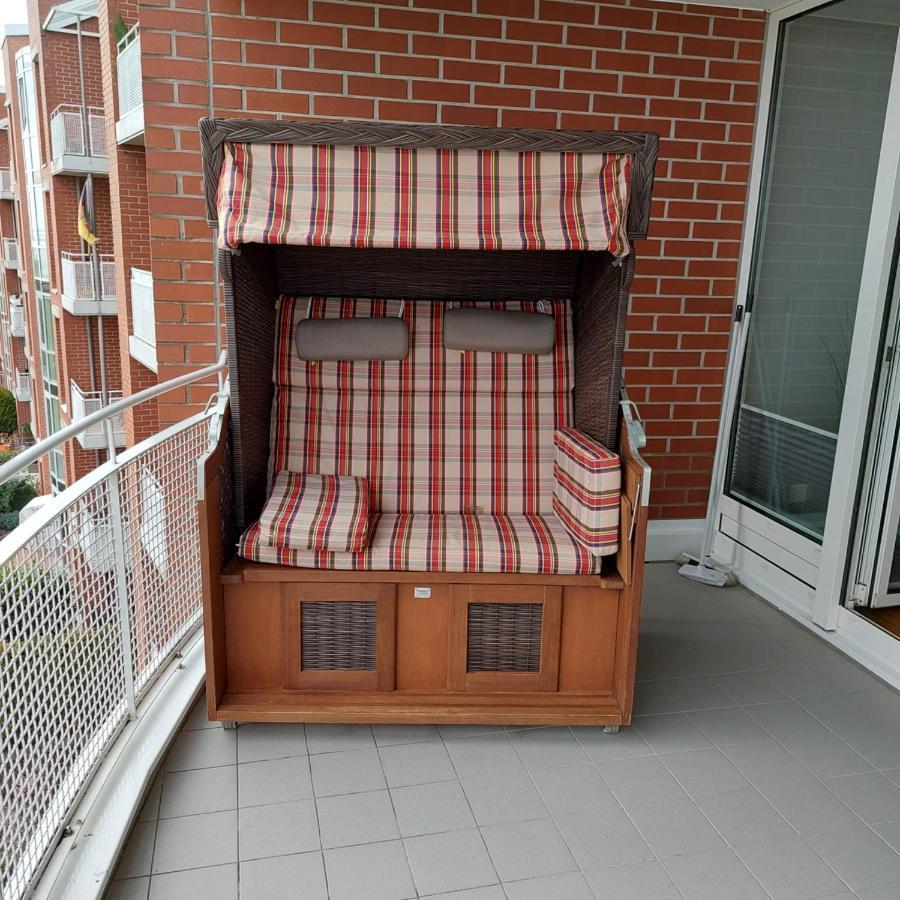 Studio Mit Meerblick Und Grosser Loggia - Direktzugang Zur Nordsee ヴィルヘルムスハーフェン エクステリア 写真