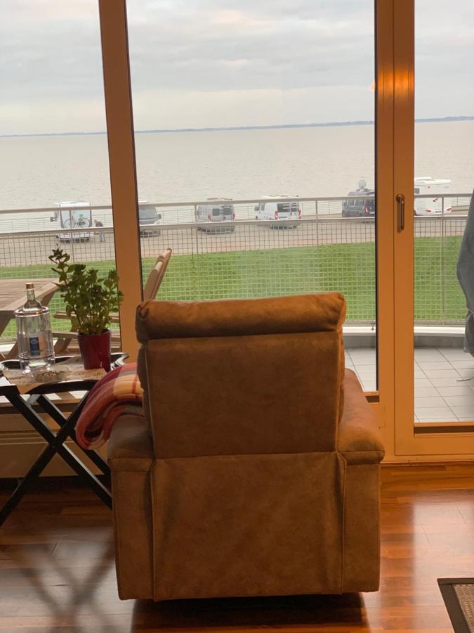 Studio Mit Meerblick Und Grosser Loggia - Direktzugang Zur Nordsee ヴィルヘルムスハーフェン エクステリア 写真