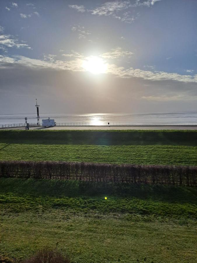Studio Mit Meerblick Und Grosser Loggia - Direktzugang Zur Nordsee ヴィルヘルムスハーフェン エクステリア 写真