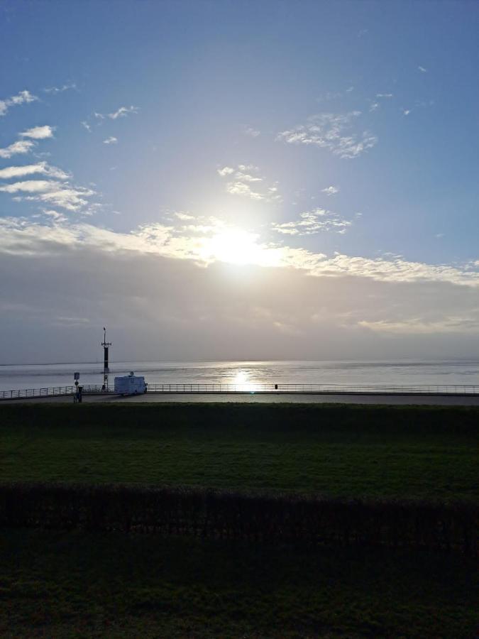 Studio Mit Meerblick Und Grosser Loggia - Direktzugang Zur Nordsee ヴィルヘルムスハーフェン エクステリア 写真